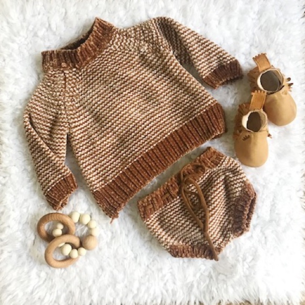 Rylee + Cru Chenille Bloomer 0-3